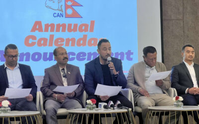 क्यानको वार्षिक क्यालेन्डर : पुरुष क्रिकेट टिम वर्षभरि व्यस्त