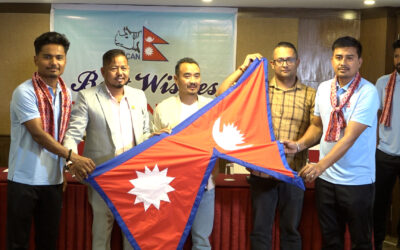 हङकङमा हुने टि-२० सिरिजका लागि नेपाली टिमको बिदाई