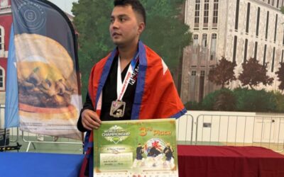 विश्व केम्पो च्याम्पियनसिपमा नेपालका विपेश थापालाई ऐतिहासिक पदक