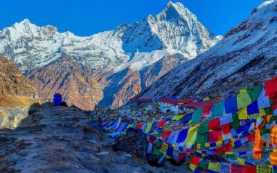 अन्नपूर्ण आधार शिविरमा म्याराथन हुने