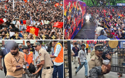 बेंग्लोरमा आईपिएलको विजयोत्सव बनाउने क्रममा ११ जनाको मृत्यु