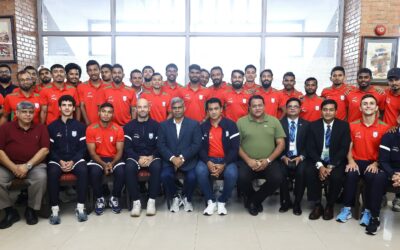 सेनाको विशेष विमानमार्फत स्वदेश फर्कियो बंगलादेशको फुटबलम टिम