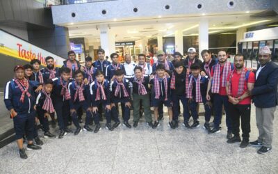 जेनजी आन्दोलनले रोकिएको यू-२३ टिम ताजकिस्तानबाट फर्कियो