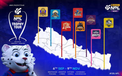 एनपिएलको ट्रफी टुर भोलिबाट, ८ सहरमा प्रदर्शन गरिने