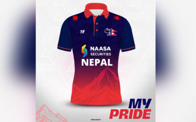 नेपाली क्रिकेट टिमको नयाँ जर्सी सार्वजनिक