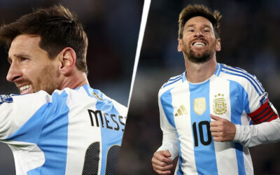 घरेलु मैदानमा अन्तिम खेल खेल्दै मेसीले गरे २ गोल, अर्जेन्टिनाको सहज जित