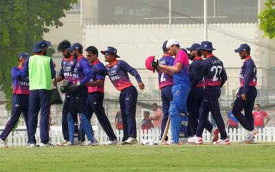 लिग-२को त्रिकोणात्मक सिरिजमा नेपाल जितबिहीन, अन्तिम खेलमा युएईसँग ४ विकेटले पराजित