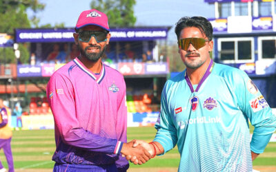 एनपिएल उद्घाटन खेलमा काठमाडौंले टस जितेर फिल्डिङ रोज्यो, डिफेन्डिङ च्याम्पियन जनकपुरले पहिला ब्याटिङमा