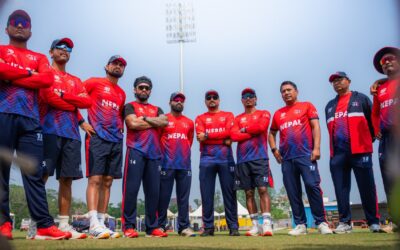 नेपालले चेन्नईमा यूएईसँग पहिलो अभ्यास खेल खेल्दै