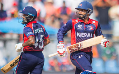 इटालीविरुद्ध नेपालको खराब ब्याटिङ, नेपाल १२३ रनमै अलआउट