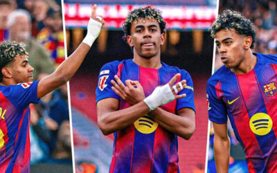 लमिन यमालको ह्याट्रिकमा बार्सिलोनोका जित