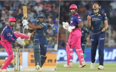 राेमाञ्चक खेलमा गुजरातमाथि राजस्थानकाे जित, जयसवाल, जुरेल र विस्नाेइकाे उत्कृष्ट प्रदर्शनमा