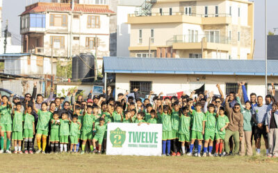 विराज र विकेशकाे ट्वेल्व ट्रेनिङ सेन्टरको समर फुटबल क्याम्प सुरु