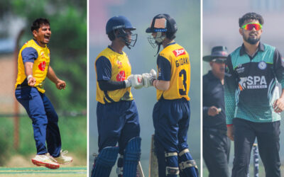 प्रधानमन्त्री कपमा गण्डकीविरुद्ध सुदूरपश्चिमको रोमाञ्चक जित, दुवै टिमका कप्तानले लिए ५ विकेट