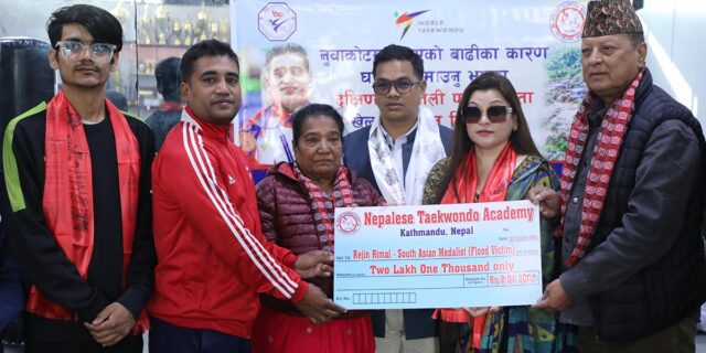 एसियाड पदक विजेता तेन्जिङलाई तार्केश्वरको सम्मान