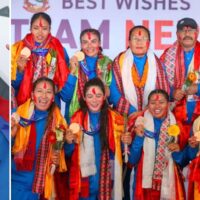 एसियन गेम्सका पदक विजेताले पाए पुरस्कार वापतकाे रकम