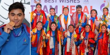 एसियन गेम्सका पदक विजेताले पाए पुरस्कार वापतकाे रकम